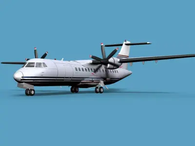 ATR  ATR-42-500 Corporate 4 3D model