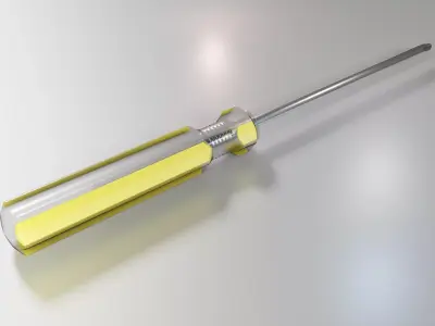 High quality Screw Driver 3D model