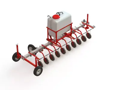 WG 0011 - Applicator SpikeWheel systems 450  3D model