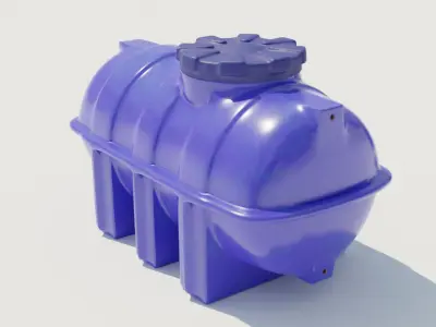 Water Tank 3D model shop