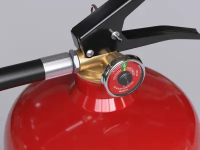 Fire extinguisher 3D model 17