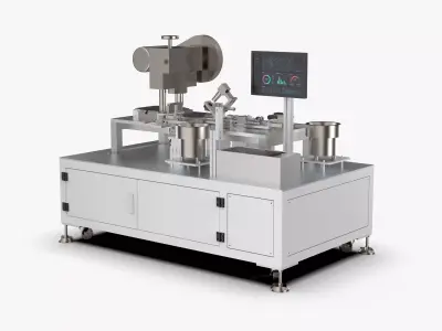 Automatic  Electronic Lock Assembly Machine 3D model
