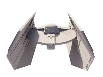 Spaceship-spacecraft-1 3D model