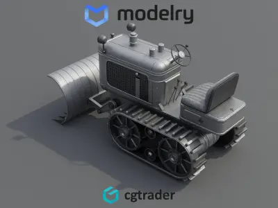 Snow Plow 3D model buy