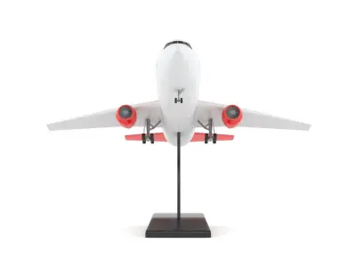 Toy Airplane 3D model 4