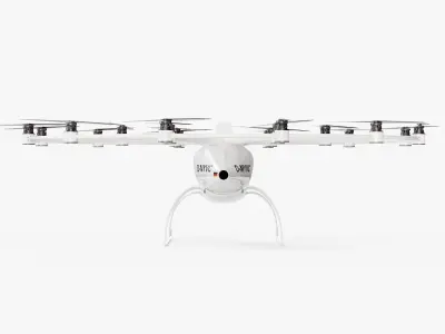 E-VOLO VC200 Volocopter Manned Drone 3D model