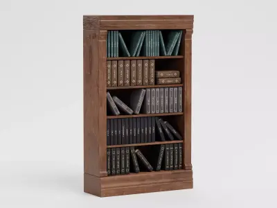 -Bookshelf V1- 3D model