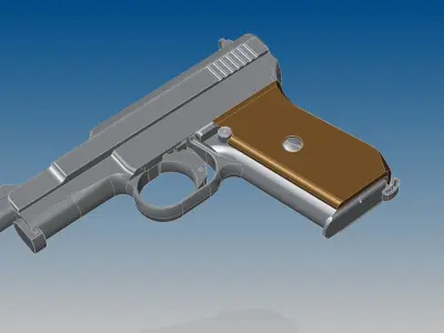Mauser 1914 3D model