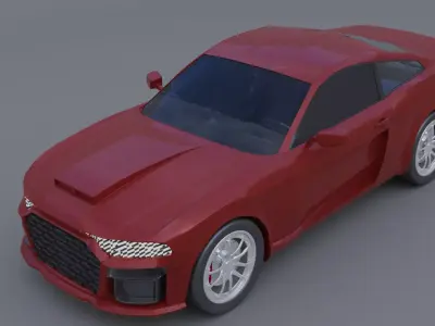 Generic Muscle car mark 2b 3D model