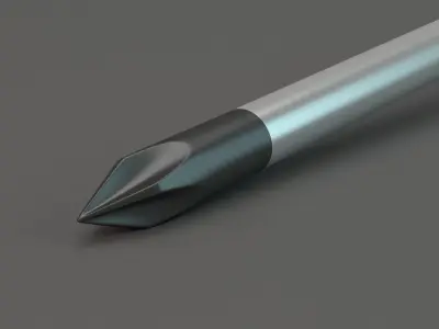 Screwdriver 3D model 6