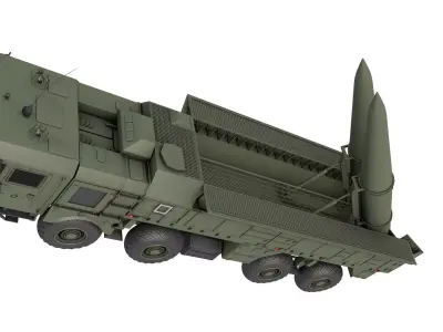 9K720 Iskander 3D model buy
