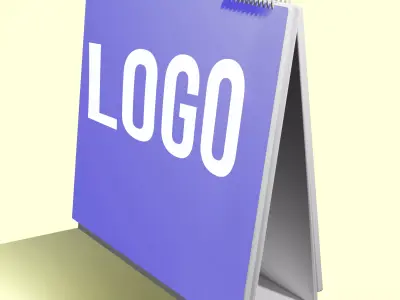 calender calendar 3D model