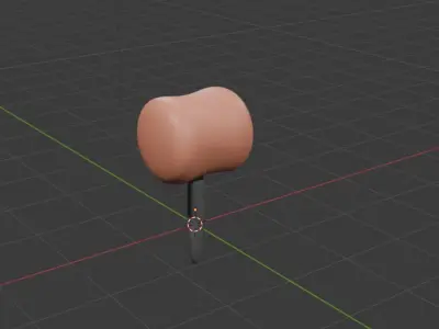 3d model of punch type weapon 3D model