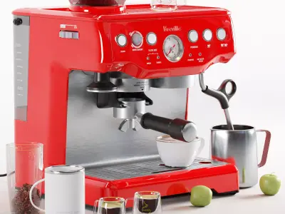 Breville Barista Express Espresso- BES870XL 3D model