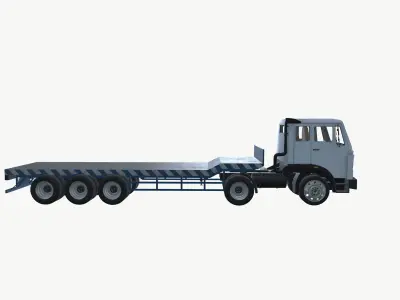 Truck Low-poly 3D model purchase