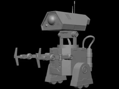 Mini Robot 3D print model