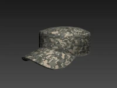 Patrol Cap 3D model