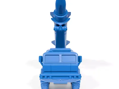 Rocket launcher 3D print model