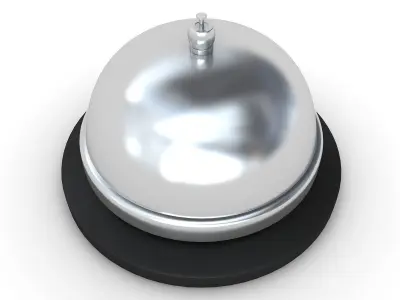 Service bell 3D model