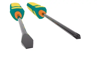 Screwdriver 3D model 17