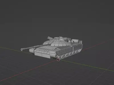 T-72 AMT 3D model