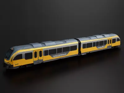 Shuttle Regional Train 3D print model