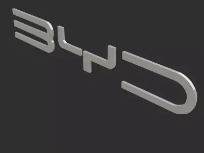 BYD Logo 3D model