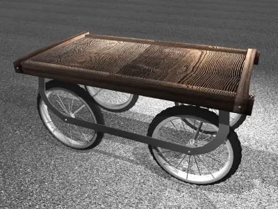 Hawker Cart 3D model