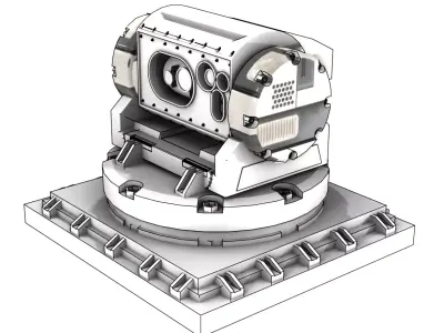 Laser Range Finder 3D model