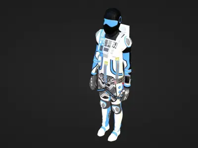 Robot Soldier - Assault Soldier 3D model