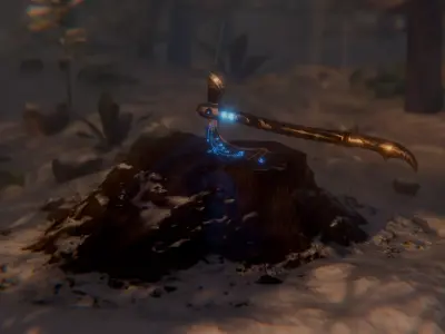 Leviathan Axe-God of War Ragnarok 3D model