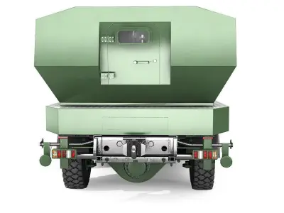 Custom firemet 3d model 3D model