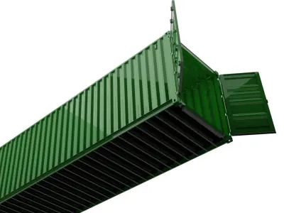 40FT ISO Shipping Container 3D model purchase