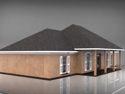 Private House  3D model buy
