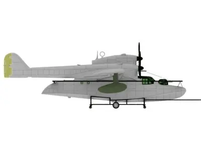 Aircraft BV138MS 3D model