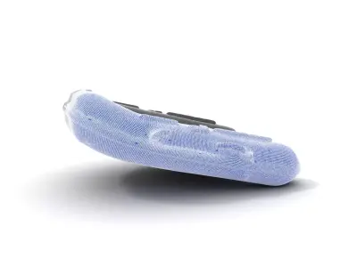 Sleek Black Raft model pack Low-poly 3D model