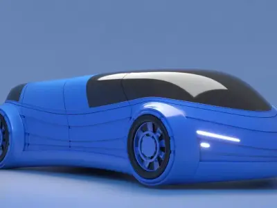 Future Car 29 3D model