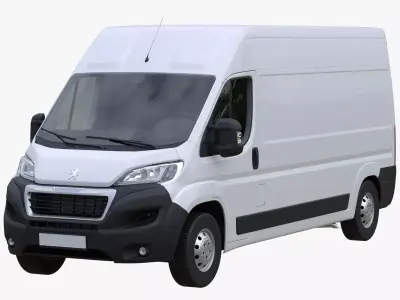 Peugeot Boxer L3H2 Van 3D model