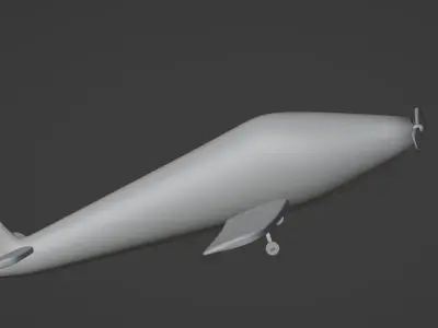Toy Plane 3D print model
