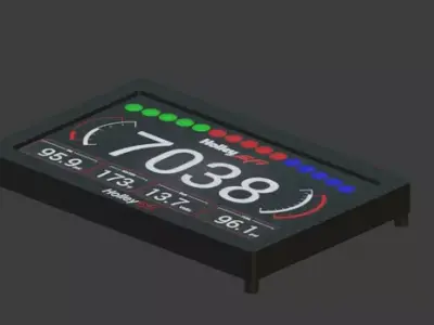 Holley Dash 3D model