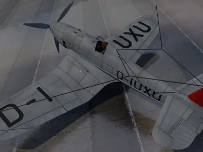 Blohm und Voss Ha-137-v5 3D model