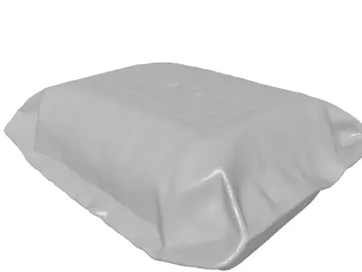 Futuristic Space Ration Pouch 3D model