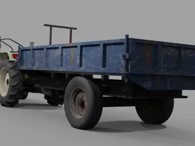 Holland Tractor 3D model