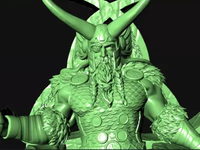 Odin All father 3D print model