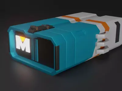 Rocket Launcher 3D model 3