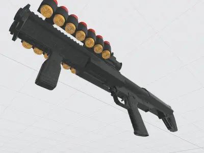 Kel-Tec KSG 3D model