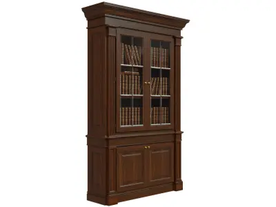 Bookcase 1500 3D model