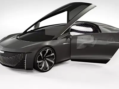 2022 Cadillac InnerSpace Concept 3D model