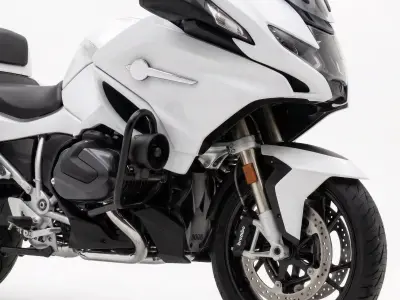 Modern Police Touring Motorcycle Low-poly 3D model