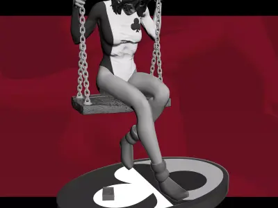 Batman ACE NOIR statue 3D print model